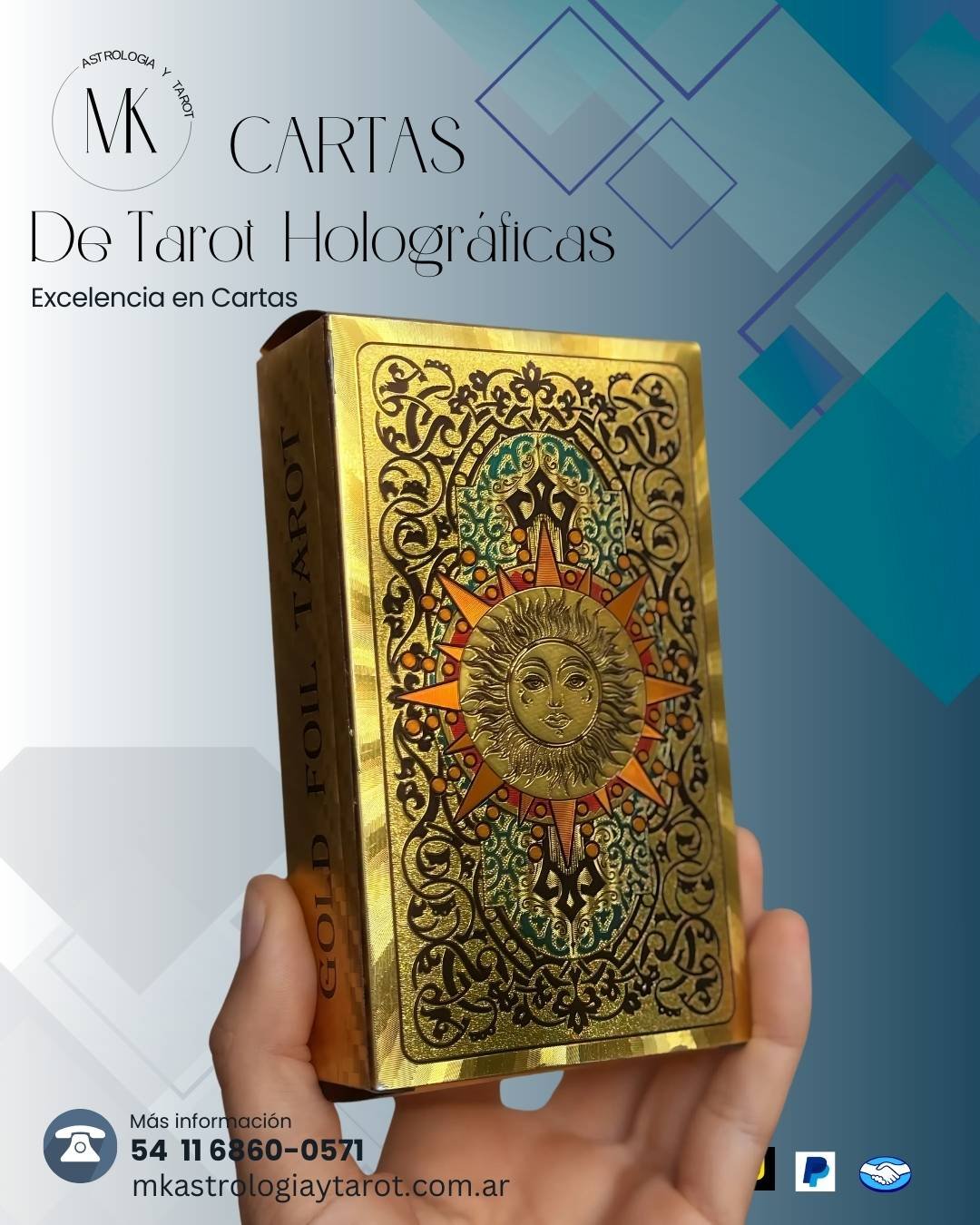 Tarot Holográfico - Excelencia en cartas - Imagen 4