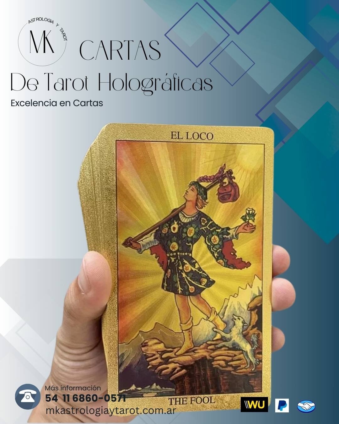 Tarot Holográfico - Excelencia en cartas